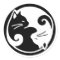 Yin Yang Cats Stickers