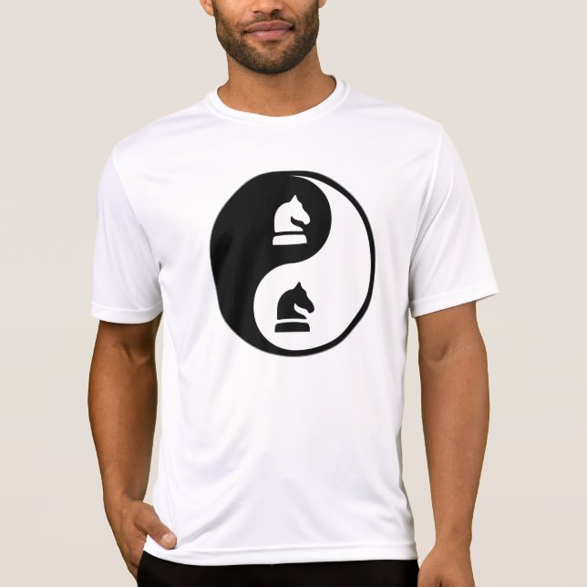 Yin Yang Chess T-Shirt (Front)