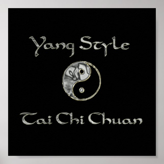 Yin Yang Chrome, Yang Style Chrome, tai chi chrome Poster (Front)