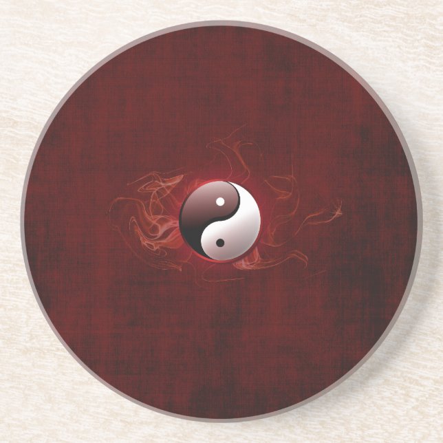yin yang coaster (Front)