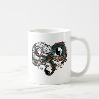 Yin Yang Design Coffee Mug