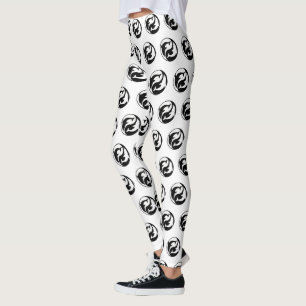 Yin Yang Dolphins Leggings