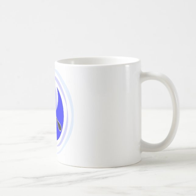 Yin-Yang Double Blade Coffee Mug (Right)