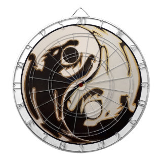 Yin yang Double Dragon Dartboard