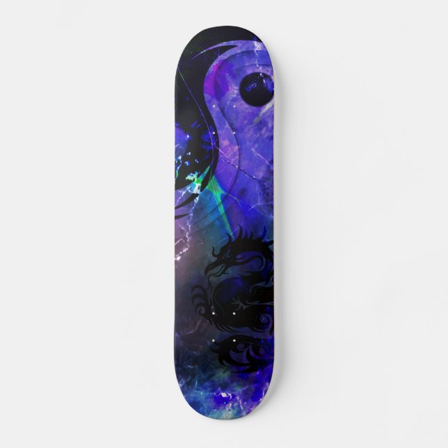 Yin yang Dragon 4 Skateboard (Front)