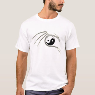 Yin-Yang Dragon Shirt - White