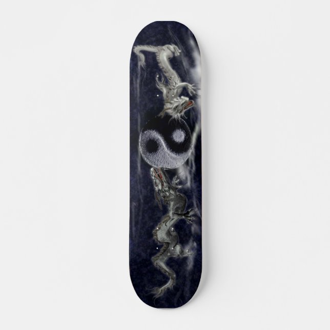 Yin Yang Dragon Skateboard (Front)