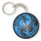Yin Yang Dragons, blue and black