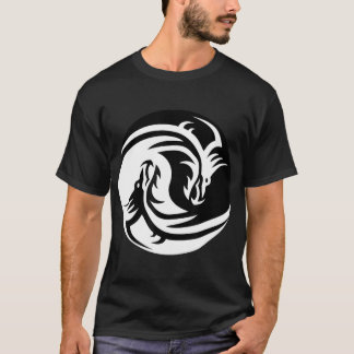 Yin Yang Dragons Life Balance Wear Men Women T-Shirt