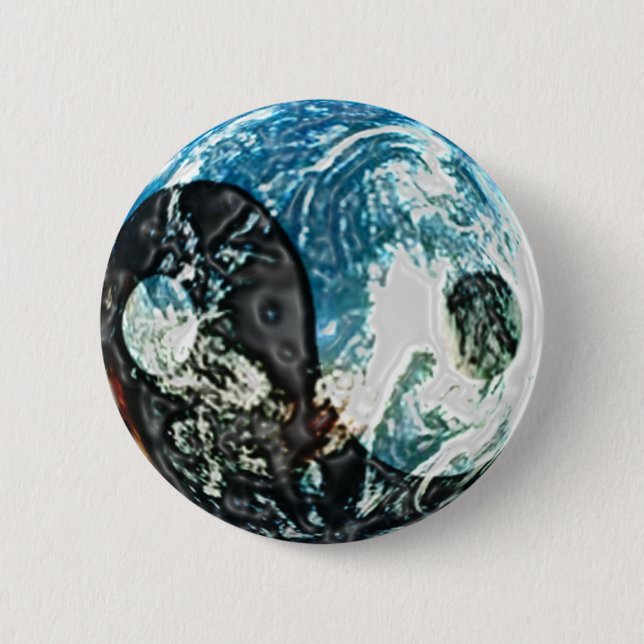 Yin Yang Earth Button (Front)