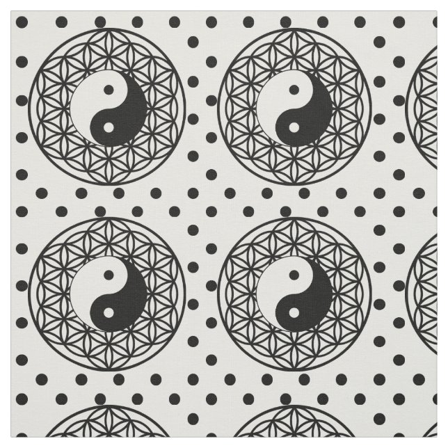 Yin Yang Fabric (Swatch)