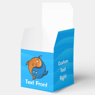 Yin Yang Fish Cartoon Favour Box