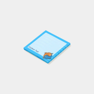 Yin Yang Fish Cartoon Post-it Notes