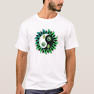 Yin-Yang Flower T-Shirt