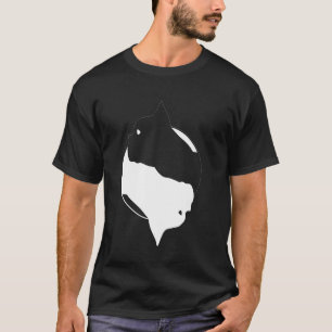 Yin Yang French Bulldog  Frenchie Symbol Meditatio T-Shirt