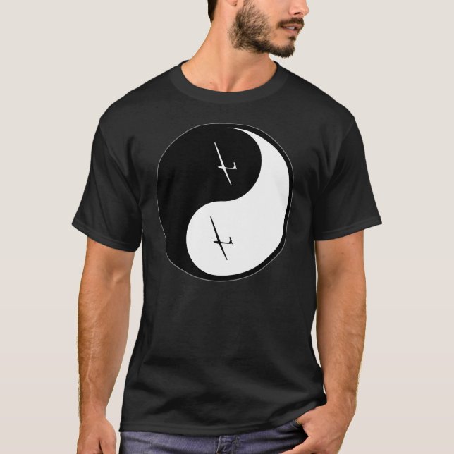 Yin Yang Gliding T-Shirt (Front)