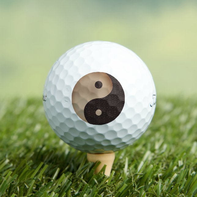 Yin Yang Golf Balls (Insitu Tee)
