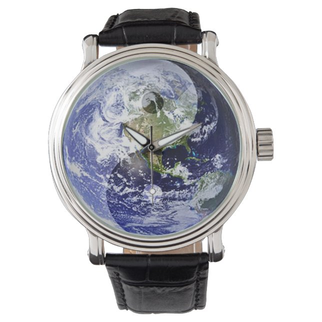 Yin-Yang Harmony on Our Planet Watch (Front)