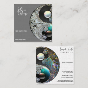Yin Yang, Healing Arts Square Business Card