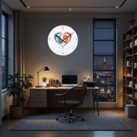 Yin Yang Heart Artistic