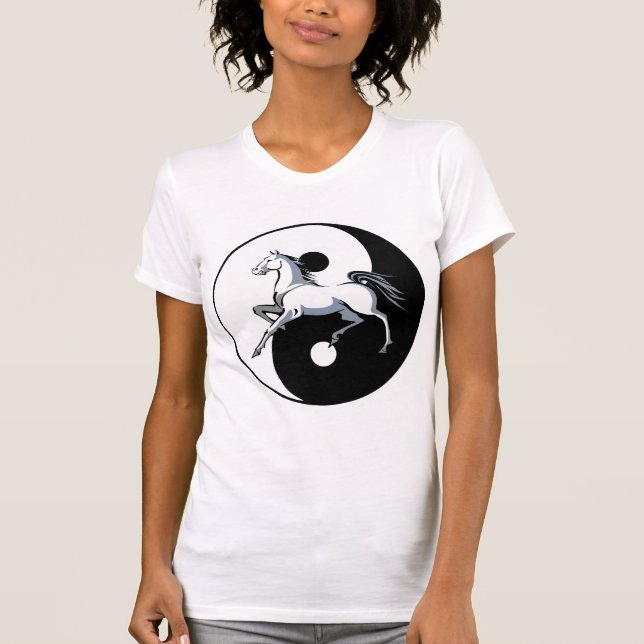 Yin Yang Horse T-Shirt (Front)