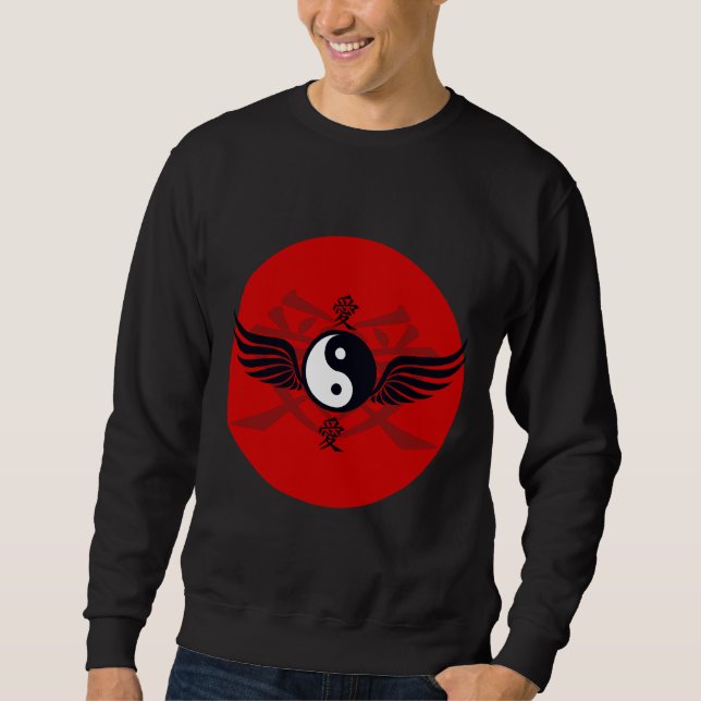 Yin Yang In Flight Sweatshirt (Front)