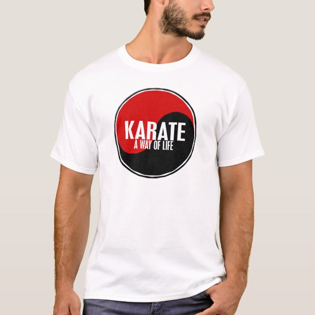 Yin Yang Karate 1 T-Shirt (Front)