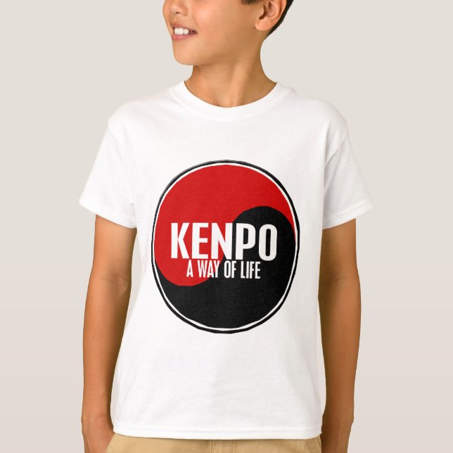 Yin Yang Kenpo T-Shirt (Front)
