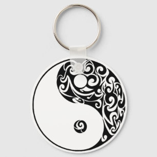 Yin Yang Key Ring