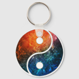 Yin Yang Key Ring