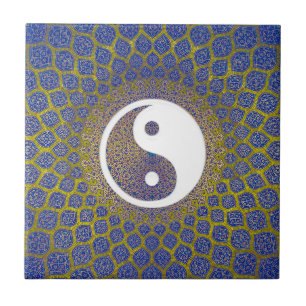 Yin Yang Mandala Tile