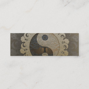 Yin Yang Mini Business Card