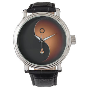 yin yang monogram - coffee watch