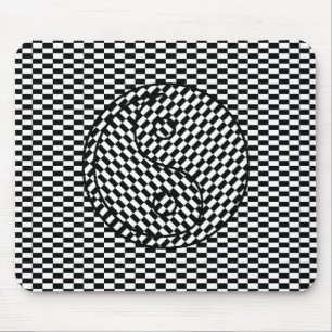 Yin Yang Mouse Pad