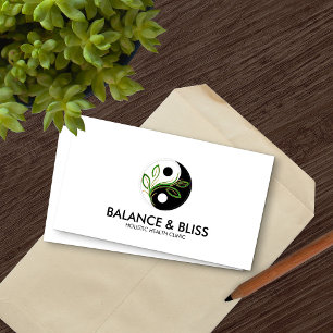 Yin Yang - Nature Balance Business Card