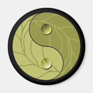 Yin Yang Nature Magnet