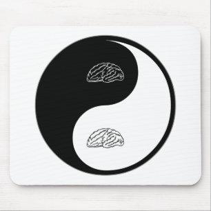 Yin Yang Neurology Mouse Pad