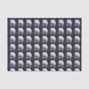 Yin Yang Owls Tissue Paper