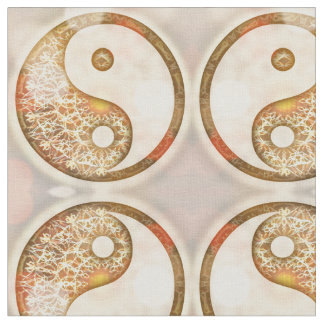 Yin Yang Pattern Fabric