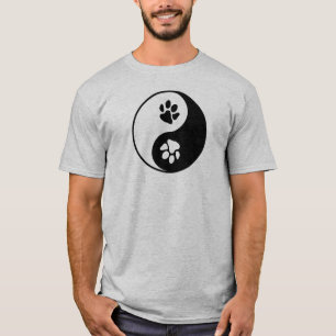 Yin Yang Paw (Custom Colors) T-Shirt