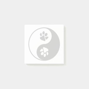Yin Yang Paw  Post-it Notes