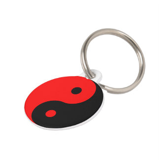 "YIN YANG" PET TAG