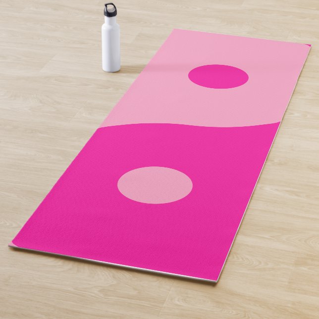 Yin Yang Pink Yoga Mat (In Situ)