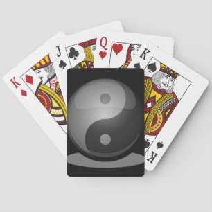 Yin yang playing cards