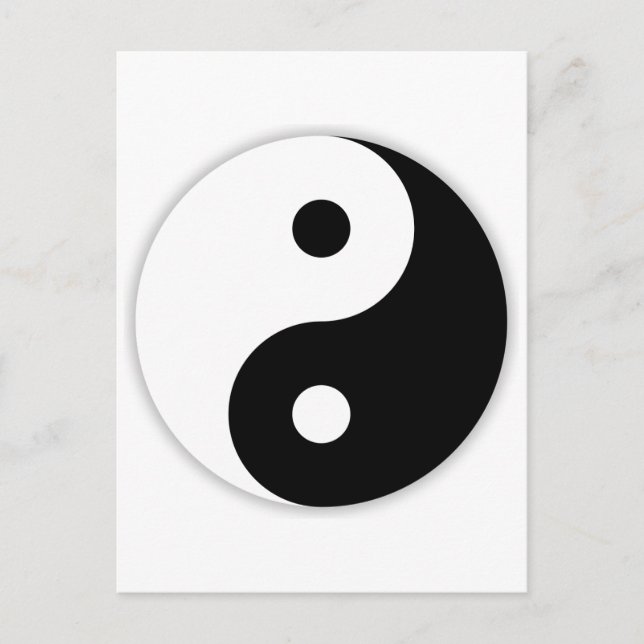 Yin & Yang Postcard (Front)