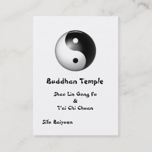 Yin & Yang Profile Card