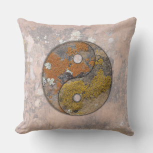Yin Yang Rock Art Talking Canyons, New Mexico Cushion