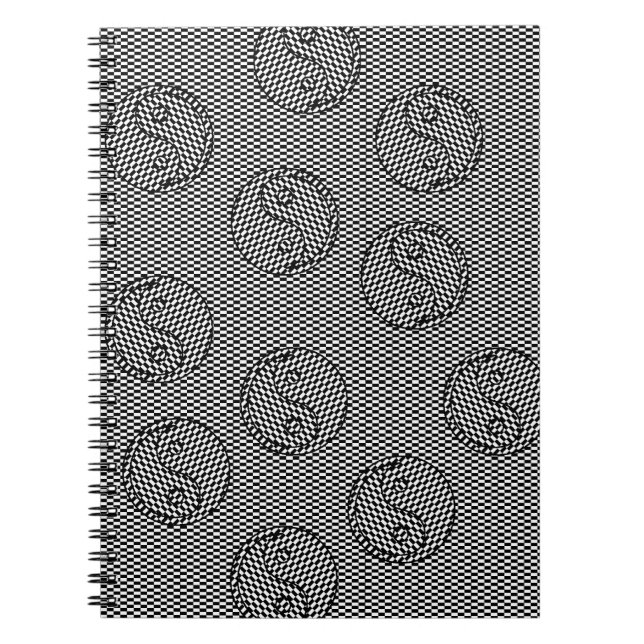 Yin Yang Spiral Notebook (Front)