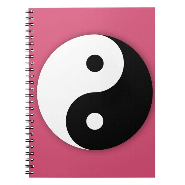 Yin Yang Spiral Notebook (Front)
