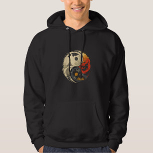 Yin Yang Symbol Balance Spiritual and Harmonious L Hoodie